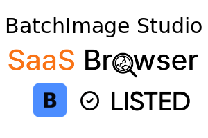 BatchImage Studio - SaaS Browser Verified Badge