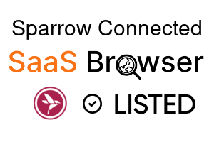 Sparrow Connected - SaaS Browser Verified Badge