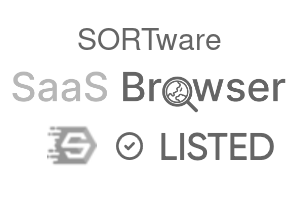 SORTware - SaaS Browser Verified Badge