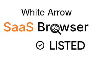 White Arrow - SaaS Browser Verified Badge