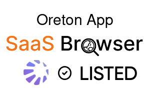 Oreton App - SaaS Browser Verified Badge