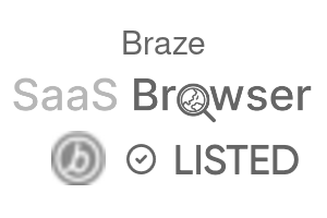 Braze - SaaS Browser Verified Badge