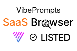 VibePrompts - SaaS Browser Verified Badge