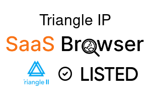 Triangle IP - SaaS Browser Verified Badge