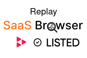Replay - SaaS Browser Verified Badge