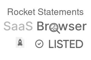 Rocket Statements - SaaS Browser Verified Badge
