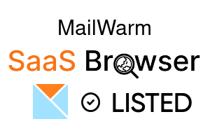 MailWarm - SaaS Browser Verified Badge
