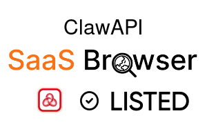 ClawAPI - SaaS Browser Verified Badge
