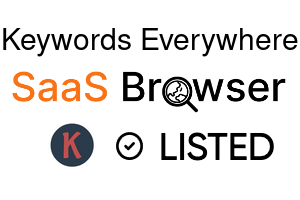 Keywords Everywhere - SaaS Browser Verified Badge