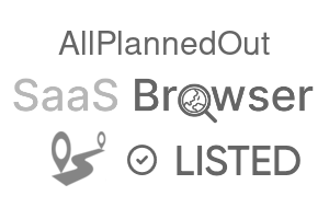 AllPlannedOut - SaaS Browser Verified Badge
