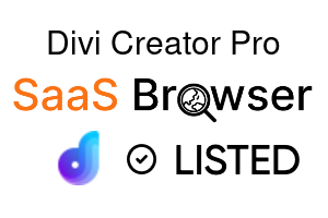 Divi Creator Pro - SaaS Browser Verified Badge