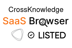 CrossKnowledge - SaaS Browser Verified Badge