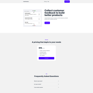 CodeFastSaas Screenshot