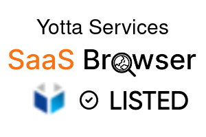 Yotta Services - SaaS Browser Verified Badge