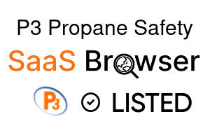 P3 Propane Safety - SaaS Browser Verified Badge