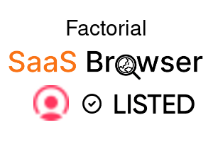 Factorial - SaaS Browser Verified Badge
