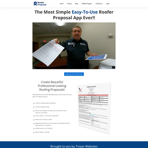 Troyer Websites Screenshot