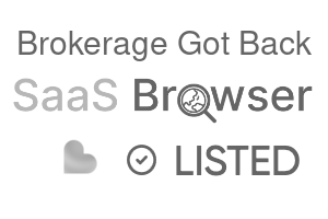 Brokerage Got Back - SaaS Browser Verified Badge