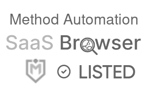 Method Automation - SaaS Browser Verified Badge