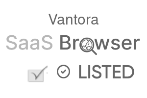 Vantora - SaaS Browser Verified Badge