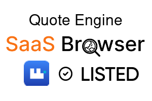 Quote Engine - SaaS Browser Verified Badge