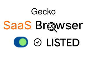 Gecko - SaaS Browser Verified Badge