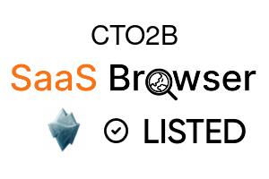 CTO2B - SaaS Browser Verified Badge