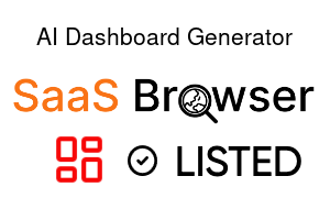 AI Dashboard Generator - SaaS Browser Verified Badge