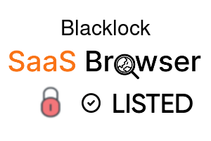 Blacklock - SaaS Browser Verified Badge