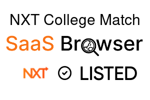 NXT College Match - SaaS Browser Verified Badge