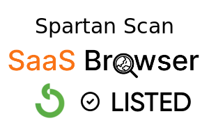 Spartan Scan - SaaS Browser Verified Badge