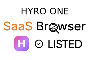 HYRO ONE - SaaS Browser Verified Badge