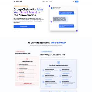 Unify AI Chat Screenshot