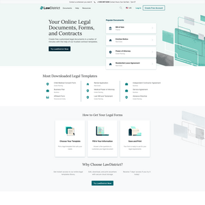 LawDistrict Screenshot