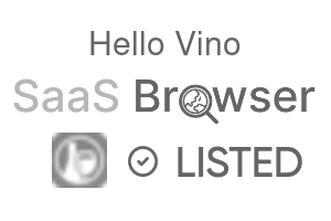 Hello Vino - SaaS Browser Verified Badge