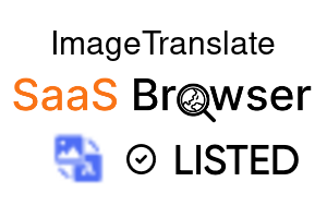 ImageTranslate - SaaS Browser Verified Badge