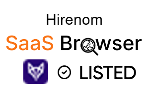 Hirenom - SaaS Browser Verified Badge