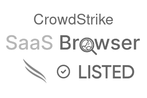 CrowdStrike - SaaS Browser Verified Badge