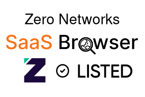 Zero Networks - SaaS Browser Verified Badge