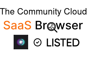 The Community Cloud - SaaS Browser Verified Badge