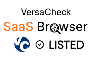 VersaCheck - SaaS Browser Verified Badge