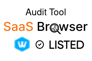 Audit Tool - SaaS Browser Verified Badge