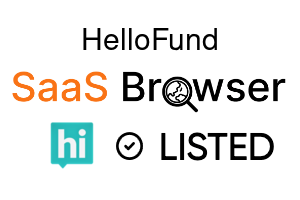 HelloFund - SaaS Browser Verified Badge