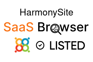 HarmonySite - SaaS Browser Verified Badge