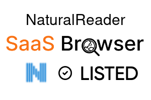 NaturalReader - SaaS Browser Verified Badge