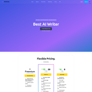 Writefastly Screenshot