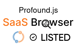 Profound.js - SaaS Browser Verified Badge