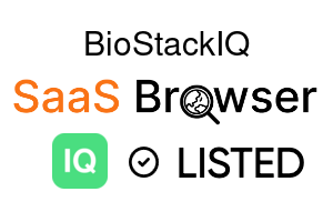 BioStackIQ - SaaS Browser Verified Badge