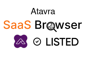 Atavra - SaaS Browser Verified Badge