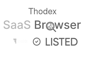 Thodex - SaaS Browser Verified Badge